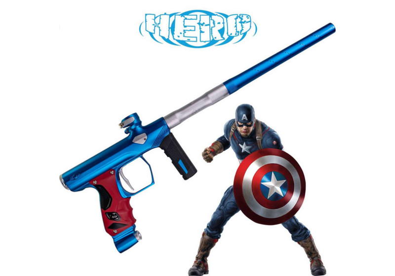 Lanceur SHOCKER ERA GOG HERO EDITION CAPTAIN AMERICA BLUE SILVER RED