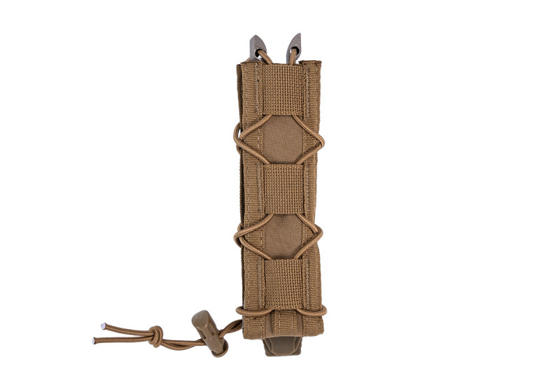 Porte 1 CHARGEUR SOUPLE EVO3 A1 SYSTEME MOLLE TAN ASG