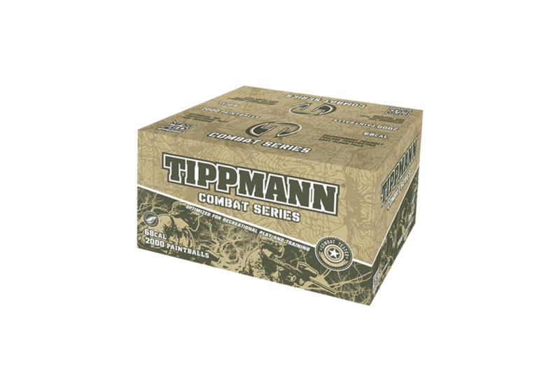 Carton de 2000 TIPPMANN COMBAT 0.68 ORANGE HUILE/OIL