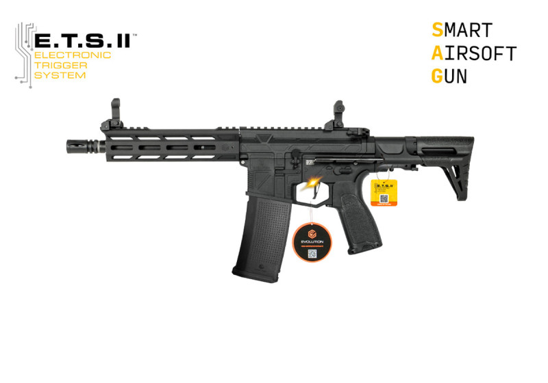 Fusil EVOLUTION GHOST S EMR CROSS PDW CARBONTECH ETS.II EVOLUTION