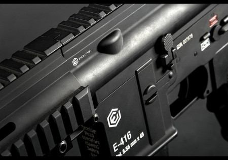 Fusil TYPE HK416 E-416 METAL ETS.III EVOLUTION AIRSOFT