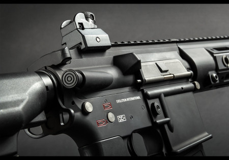 Fusil TYPE HK416 E-416 CQB RAHG METAL ETS.III EVOLUTION AIRSOFT