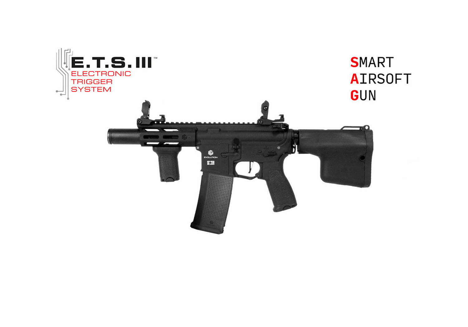 Fusil RECON XS EMR AMPLIFIATEUR AX ETS.III EVOLUTION AIRSOFT