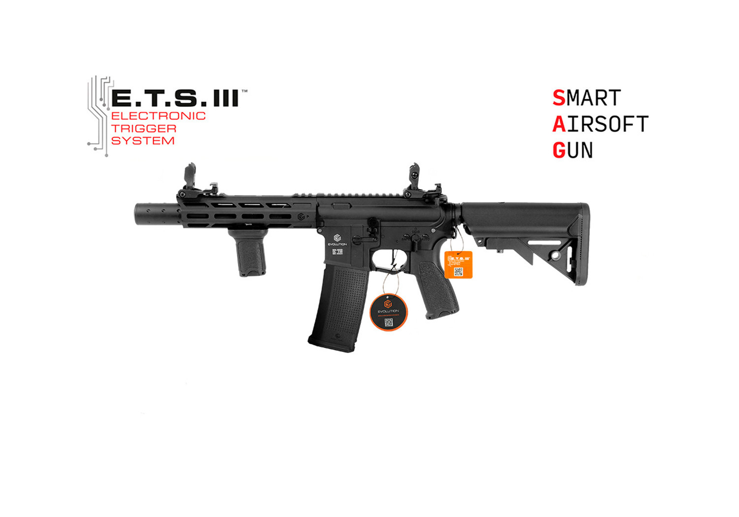 Fusil RECON S EMR SILENCIEUX ETS.III EVOLUTION AIRSOFT