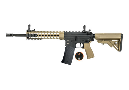 Fusil RECON SUPERLITE 14.5" CARBONTECH EVOLUTION AIRSOFT BLACK TAN