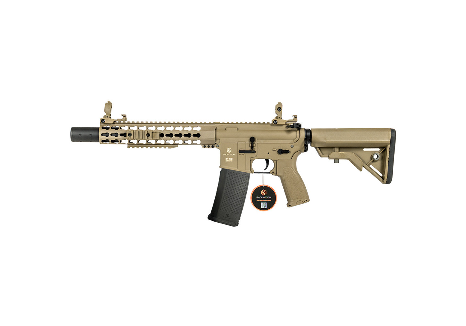 Fusil RECON SUPERLITE 10" SILENT OPS CARBONTECH EVOLUTION AIRSOFT TAN