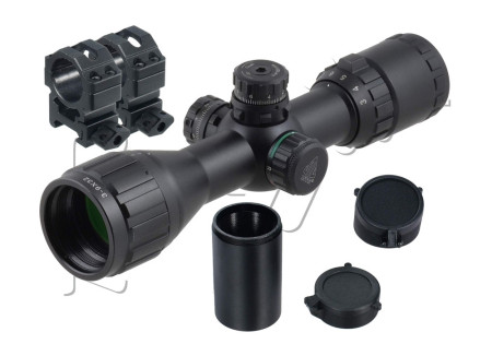 Lunette 3-9X32 COMPACT CQB SCOPE NEW GEN + ANNEAUX 22mm UTG