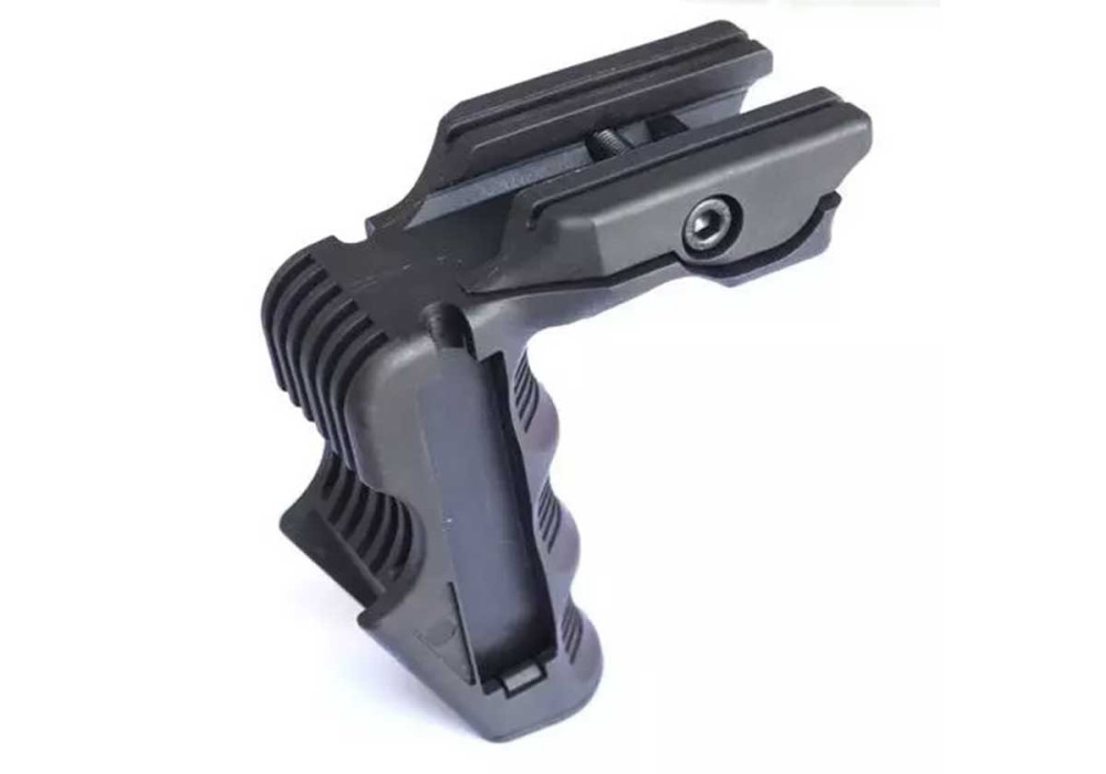 Poignée tactique VERTICALE MAGWELL FIXATION RAIL PICATINNY 22MM BLACK FMA