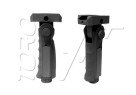 Poignée tactique VERTICALE PLIABLE MULTI ANGLE FIXATION RAIL 21mm PICATINNY SWISS ARMS BLACK