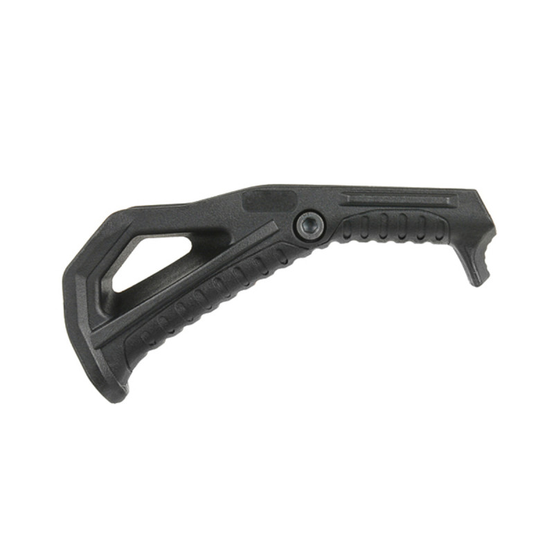 Poignée ANGLED GRIP TYPE CS FIXATION RAIL 21mm PICATINNY BLACK