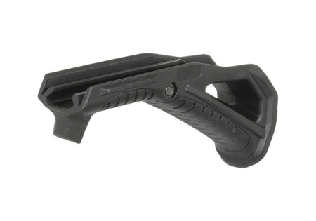 Poignée ANGLED GRIP TYPE CS FIXATION RAIL 21mm PICATINNY BLACK