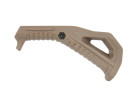 Poignée ANGLED GRIP TYPE CS FIXATION RAIL 21mm PICATINNY TAN