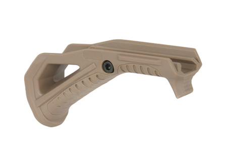 Poignée ANGLED GRIP TYPE CS FIXATION RAIL 21mm PICATINNY TAN