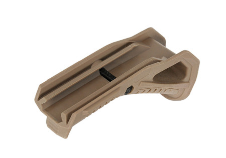 Poignée ANGLED GRIP TYPE CS FIXATION RAIL 21mm PICATINNY TAN