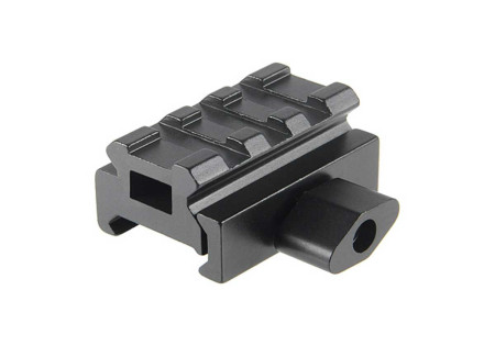 Rail PICATINNY REHAUSSEUR COURT 12mm VECTOR OPTIC