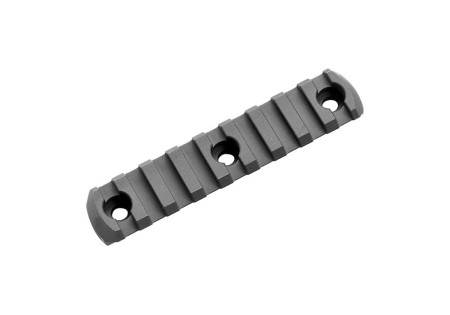 Rail PICATINNY PLAT METAL FIXATION M-LOK 9 SLOTS