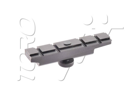 Rail PICATINNY SPECIFIQUE POUR POIGNEE DE VISEE M4 M15 M16 ASG