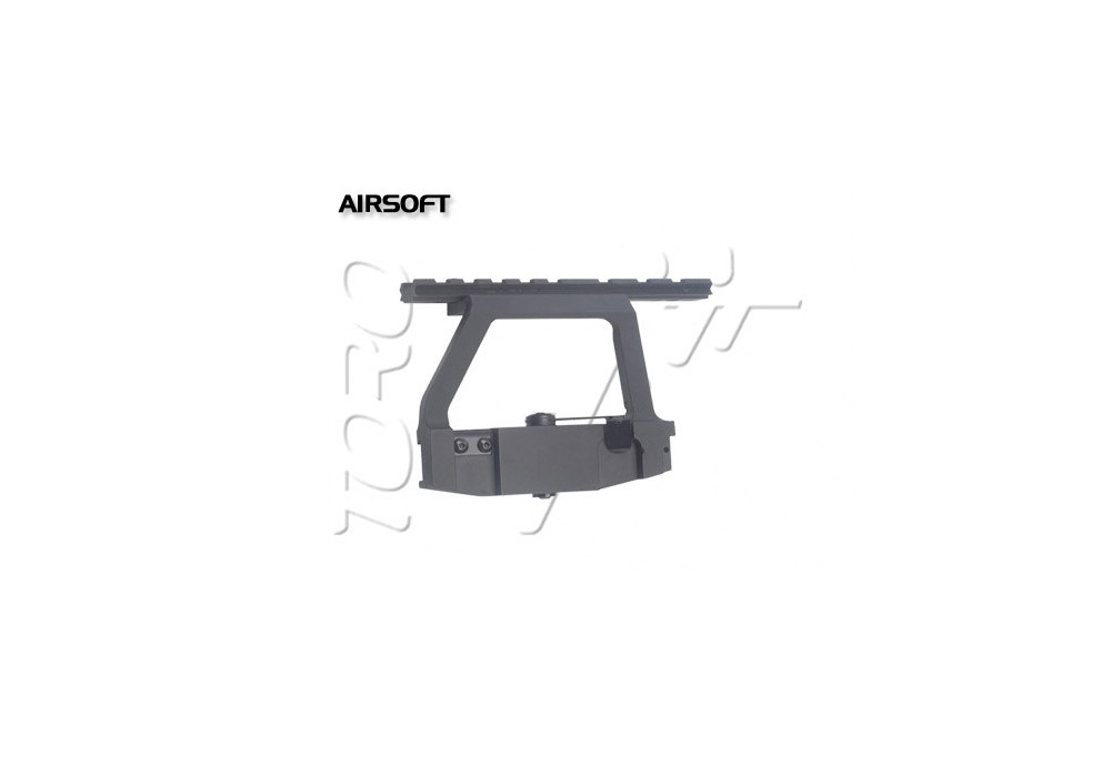 Rail PICATINNY SPECIFIQUE KALASHNIKOV FIXATION SUR RAIL LATERAL