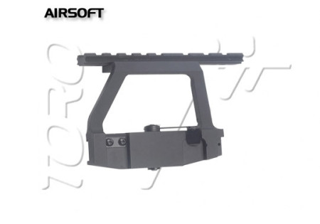 Rail PICATINNY SPECIFIQUE KALASHNIKOV FIXATION SUR RAIL LATERAL