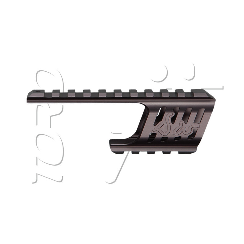 Rail PICATINNY ARME DE POING CNC DAN WESSON DW715 GREY ASG