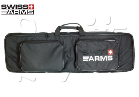 Housse fusil ANTICHOC 100X30X8 cm BLACK SWISS ARMS