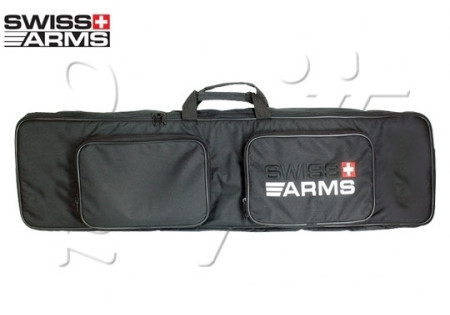 Housse fusil ANTICHOC 120X30X8 cm BLACK SWISS ARMS