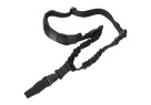 Sangle tactique 1 POINT AVEC EPAULETTE BLACK CYTAC