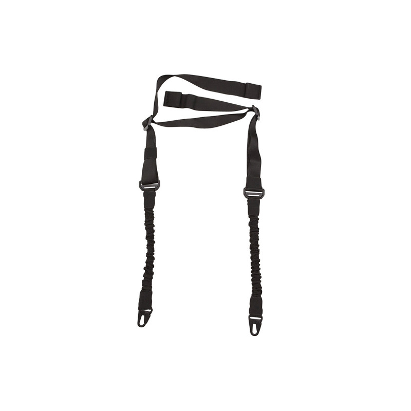 Sangle tactique 2 POINTS BUNGEE BLACK ASG