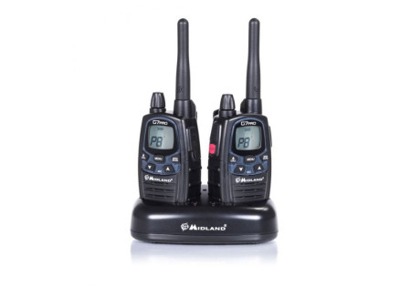 Talkie Walkie G7 PRO NOIR X2 + BATTERIE