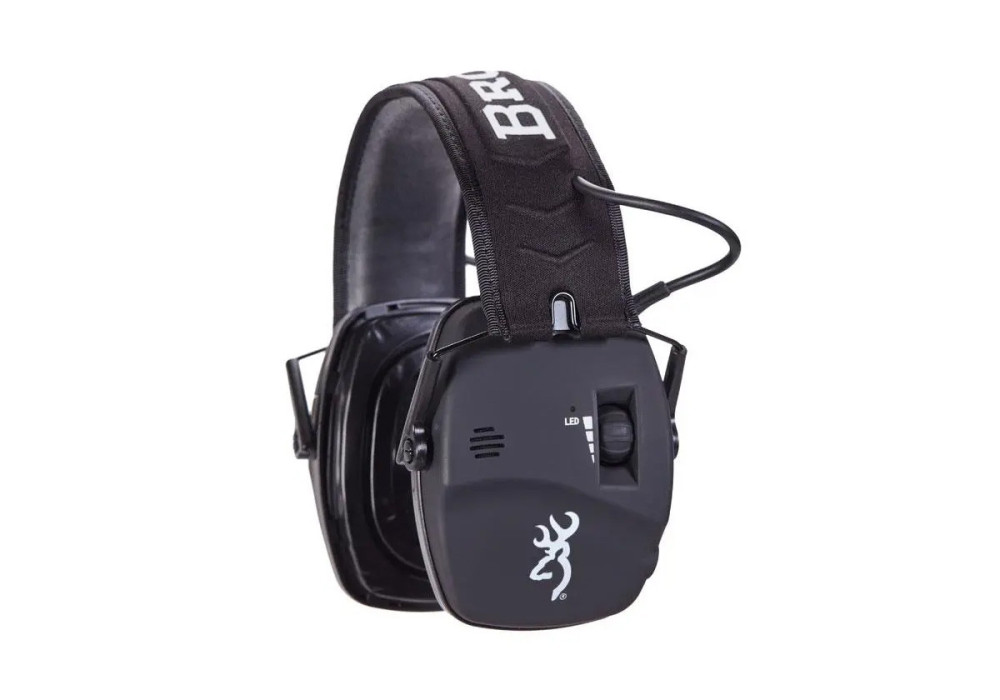 Casque PROTECTION AUDITIVE BDM ACTIF (22db) BLACK BROWNING