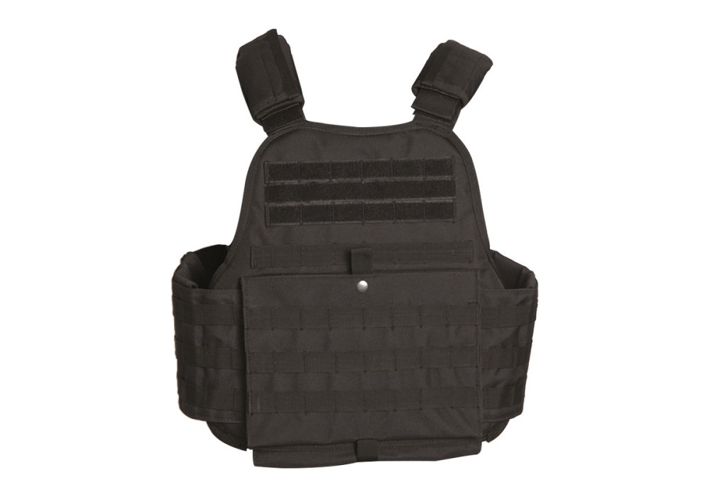 Veste tactique PLATE CARRIER MILTEC BLACK