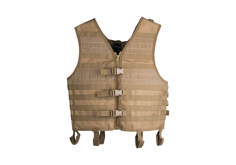 Veste tactique MOLLE CARRIER GEN II COYOTE MILTEC