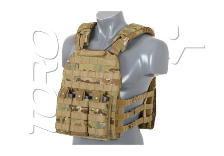 Veste TACTIQUE FIRST DEFENSE PLATE CARRIER 1000 DENIERS MULTICAM