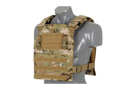 Veste TACTIQUE MULTI MISSION PLATE CARRIER 600 DENIERS SYSTEME BOUCLE ET VELCRO MULTICAM