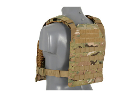 Veste TACTIQUE MULTI MISSION PLATE CARRIER 600 DENIERS SYSTEME BOUCLE ET VELCRO MULTICAM