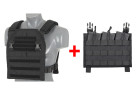 Pack veste TACTIQUE MULTI MISSION PLATE CARRIER + PORTE CHARGEURS