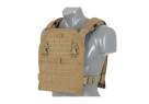 Veste TACTIQUE MULTI MISSION PLATE CARRIER 600 DENIERS SYSTEME BOUCLE ET VELCRO TAN