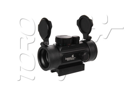 Visée POINT ROUGE ET VERT 30MM INTENSITE REGLABLE BLACK LANCER TACTICAL