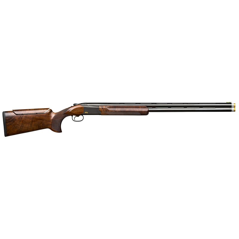 Fusil superposé BROWNING B725 PRO TRAP CROSSE AJUSTABLE BOIS 81 cm CALIBRE 12/70 DROITIER - Catégorie C