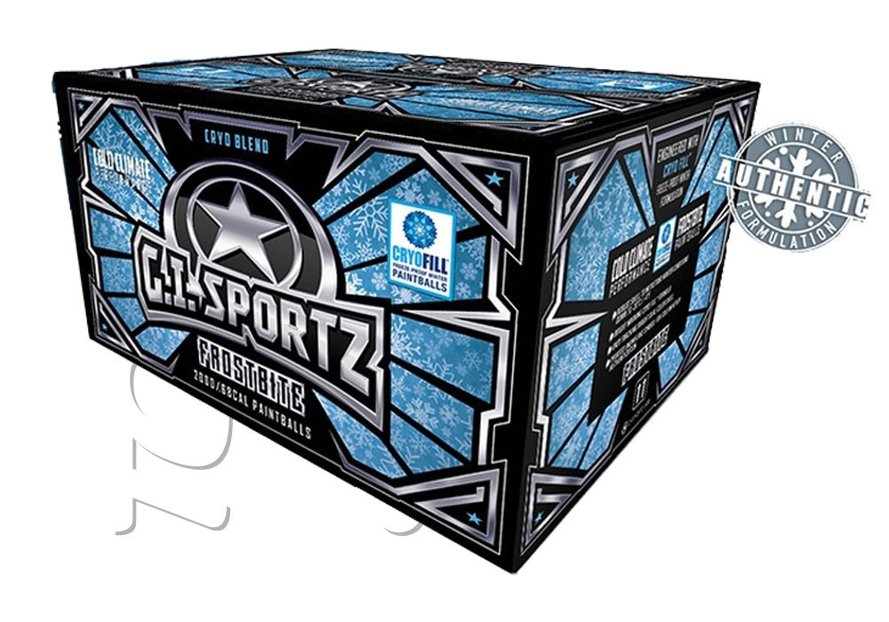 Carton de 2000 GI SPORTZ WINTER FROSTBITE 0.68