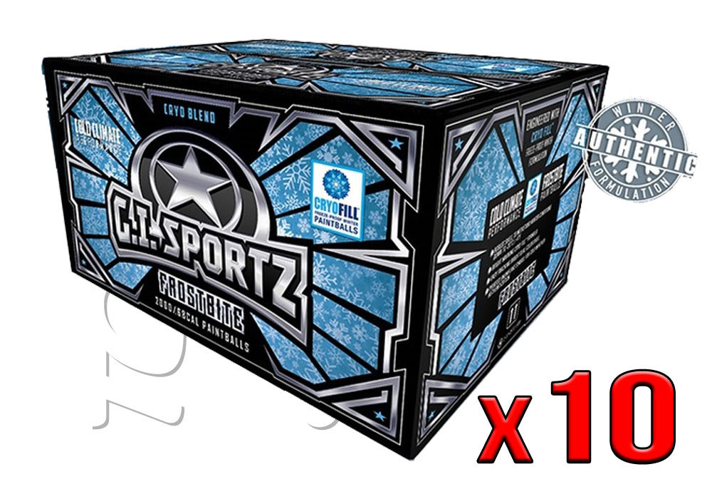 Carton de 2000 GI SPORTZ WINTER FROSTBITE 0.68 X10