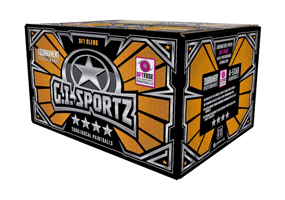 Carton de 2000 GI SPORTZ 4 ETOILES TOURNAMENT 0.68