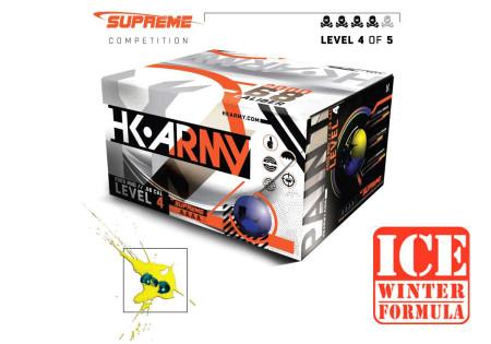 Carton de 2000 HK SUPREME COMPETITION LEVEL 4 WINTER FORMULA CALIBRE 0.68 HK ARMY