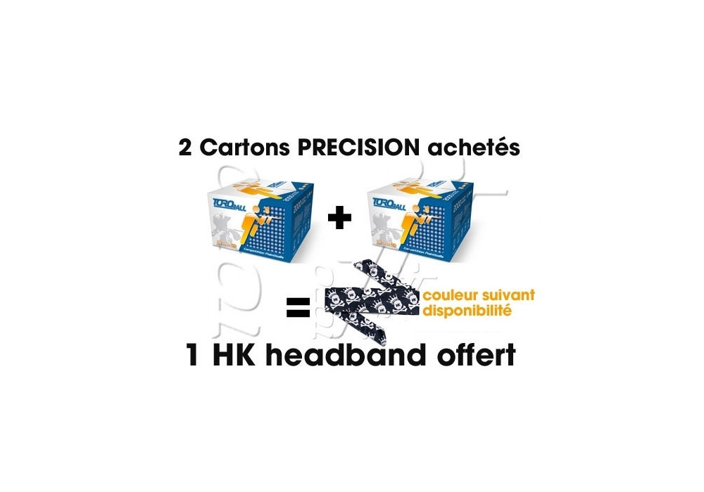 Offre 2 CARTONS TOROBALL PRECISION + HEAD BAND HK