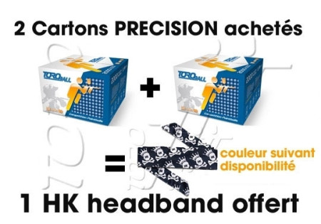 Offre 2 CARTONS TOROBALL PRECISION + HEAD BAND HK