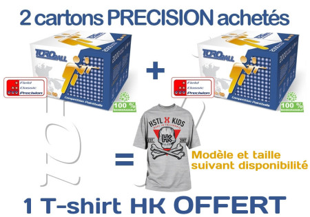 Offre 2 CARTONS TOROBALL PRECISION + TEE SHIRT HK