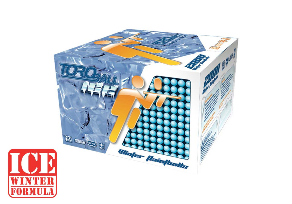 Carton de 2000 TOROBALL ICE WINTER FORMULA 0.68 (Couleur suivant arrivage)