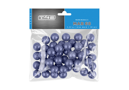 Balles 0.68 BILLES PEINTURE MARKINGBALL MAB68 T4E UMAREX BLEU SACHET X50