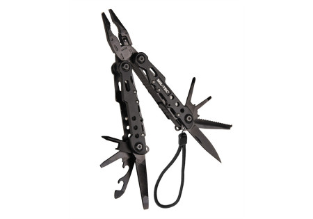 Couteau MULTIFONCTIONS TOOL PARACORD BLACK M.HULLE