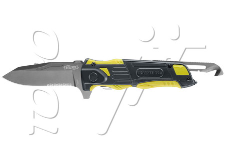 Couteau WALTHER PRO RESCUE JAUNE UMAREX